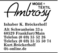 Mode + Textil Ambrosy, Inh.  K. Brckerhoff
