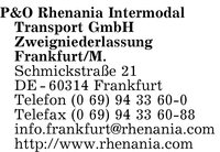 P&O Rhenania Intermodal Transport GmbH