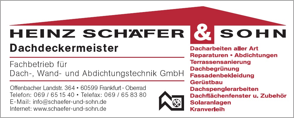 Schfer & Sohn GmbH, Heinz