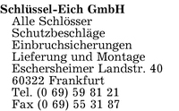 Schlssel-Eich GmbH