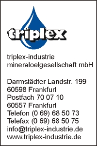 triplex-industrie mineraloelgesellschaft mbH