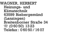 Wagner, Herbert