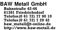 BAW Metall GmbH