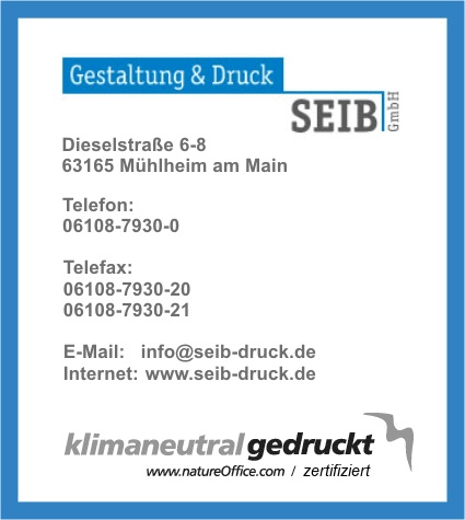 Gestaltung und Druck SEIB GmbH