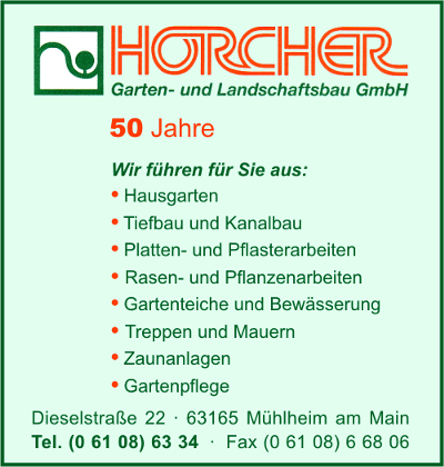 Horcher Garten- und Landschaftsbau GmbH