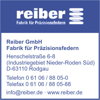 Reiber GmbH Fabrik fr Przisionsfedern