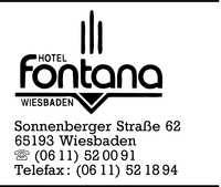 Hotel Fontana Wiesbaden