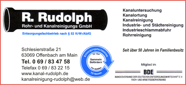 Rudolph Ronald Rohr- und Kanalreinigungs GmbH