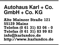 Autohaus Karl & Co. GmbH & Co. KG