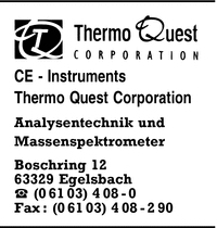CE - Instruments Thermo Quest Corporation