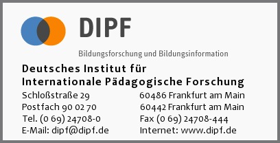 Deutsches Institut fr Internationale Pdagogische Forschung (DIPF)