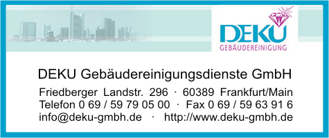 DEKU Gebudereinigungsdienste GmbH