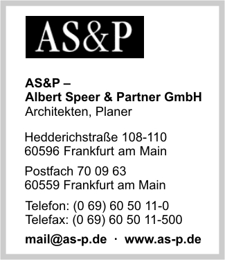 AS&P  Albert Speer & Partner GmbH