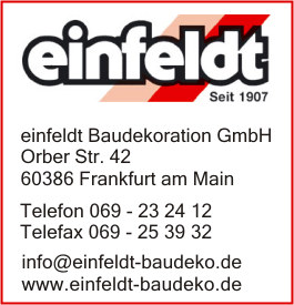 einfeldt Baudekoration GmbH