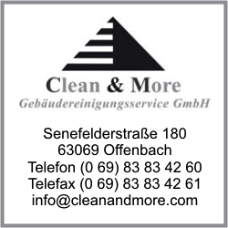 Clean & More Gebudereinigungsservice GmbH