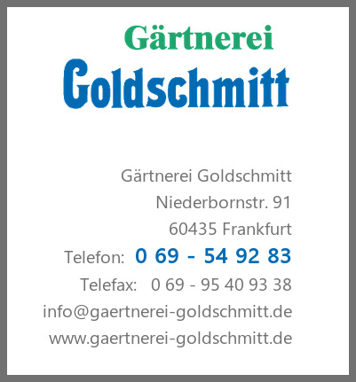 Grtnerei Goldschmitt