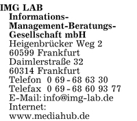 IMG LAB Informations-Management-Beratungs-GmbH
