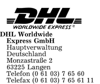 DHL Worldwide Express GmbH