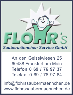 Flohrs Saubermnnchen Service GmbH