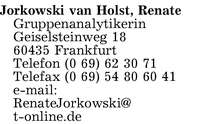 Jorkowski van Holst, Renate