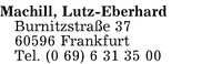 Machill, Lutz-Eberhard