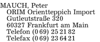 Mauch, Peter