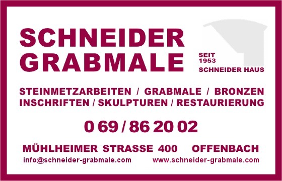 Schneider Grabmale