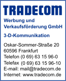 Tradecom Werbung und Verkaufsfrderung GmbH