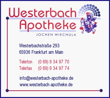 Westerbach-Apotheke, Dr. W. Wiechula