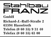Stahlbau Franz GmbH