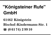 Knigsteiner Rufe GmbH