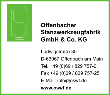 Offenbacher Stanzwerkzeugfabrik GmbH & Co. KG
