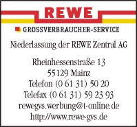 REWE-Groverbraucher-Service Niederlassung der REWE-Zentral AG