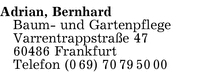 Adrian, Bernhard