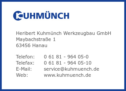 Kuhmnch Werkzeugbau GmbH, Heribert