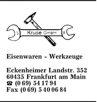 Eisenwaren Werkzeuge Kruse GmbH