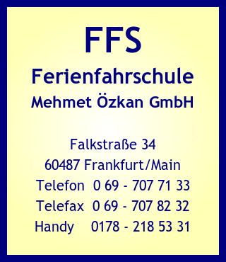 FFS Ferienfahrschule Mehmet zkan GmbH