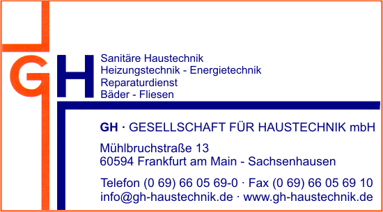 GH Gesellschaft fr Haustechnik GmbH