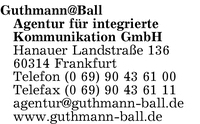 Guthmann@Ball Agentur fr integrierte Kommunikation GmbH