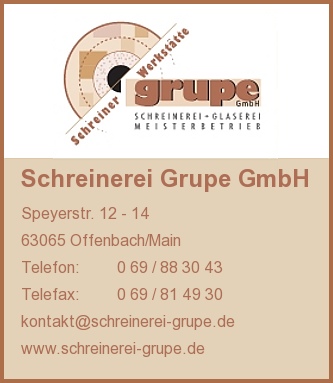 Schreinerei Grupe GmbH