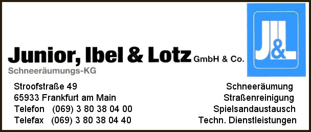 Junior, Ibel & Lotz GmbH & Co. Schneerumungs-KG