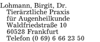 Lohmann, Dr. Birgit